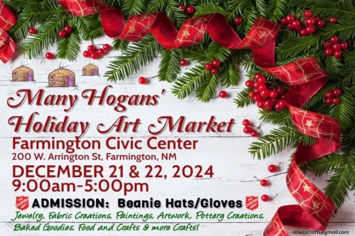 Many Hogans Holiday Art Market