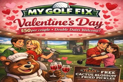 Valentine's Date Night at My Golf Fix