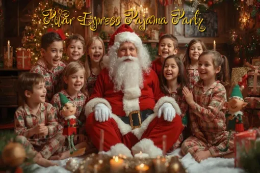 Polar Express Pajama Party