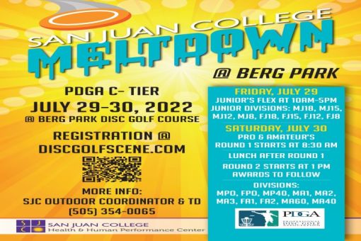 SJC Meltdown @ Berg Park Disc Golf Tournament