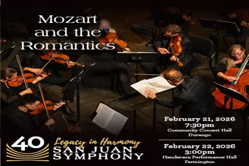 San Juan Symphony Presents: Mozart and the Romantics