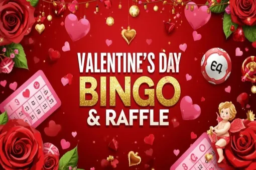 Kindness Counts Valentine's Day Bingo & Raffle