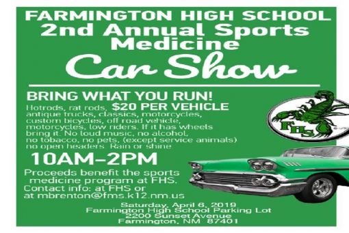 Annual FHS Sports Medicine Car Show