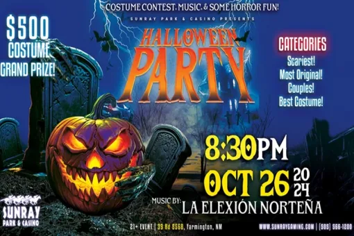 SunRay Park and Casino Halloween Costume Party