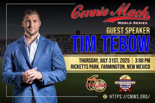 Tim Tebow at the Connie Mack World Series
