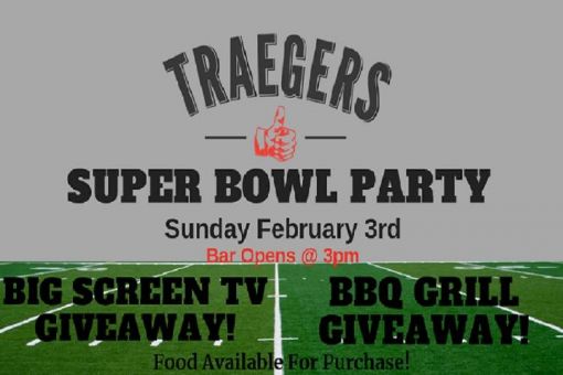 Superbowl Party at Traegers Bar