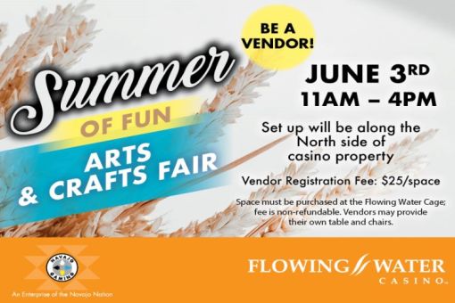Arts and Crafts Fair at Flowing Water Casino