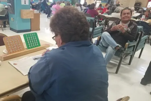 Bingo at the Bonnie Dallas Senior Center