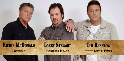 The Front Men of Country Concert