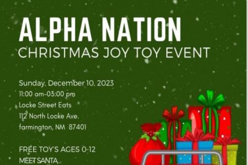 Alpha Nation Christmas Joy Toy Event