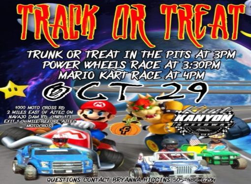 Kart Kanyons Track or Treat