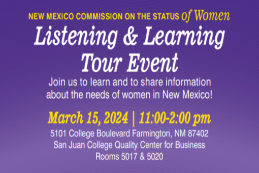 Listening & Learning Tour Event