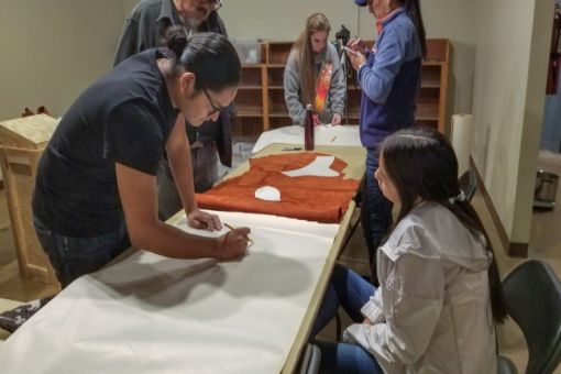 Navajo Moccasin-Making Class with Eliseo Curley