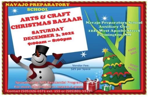 Navajo Preparatory School Christmas Bazaar