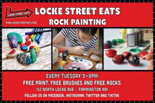 Rock Painting at Locke Street Eats