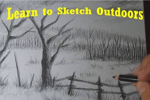 Learn to Sketch Outdoors