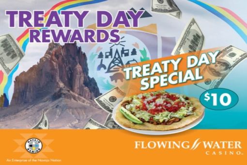 Treaty Day Special at Flowing Water Casino