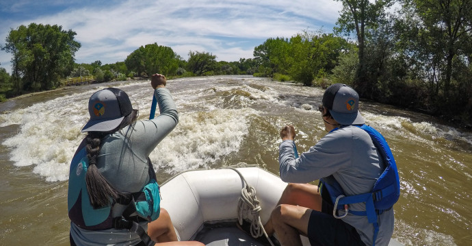 River rafting on the Animas River in Farmington NM