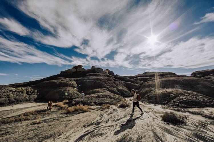 Hiking 2025 bisti badlands